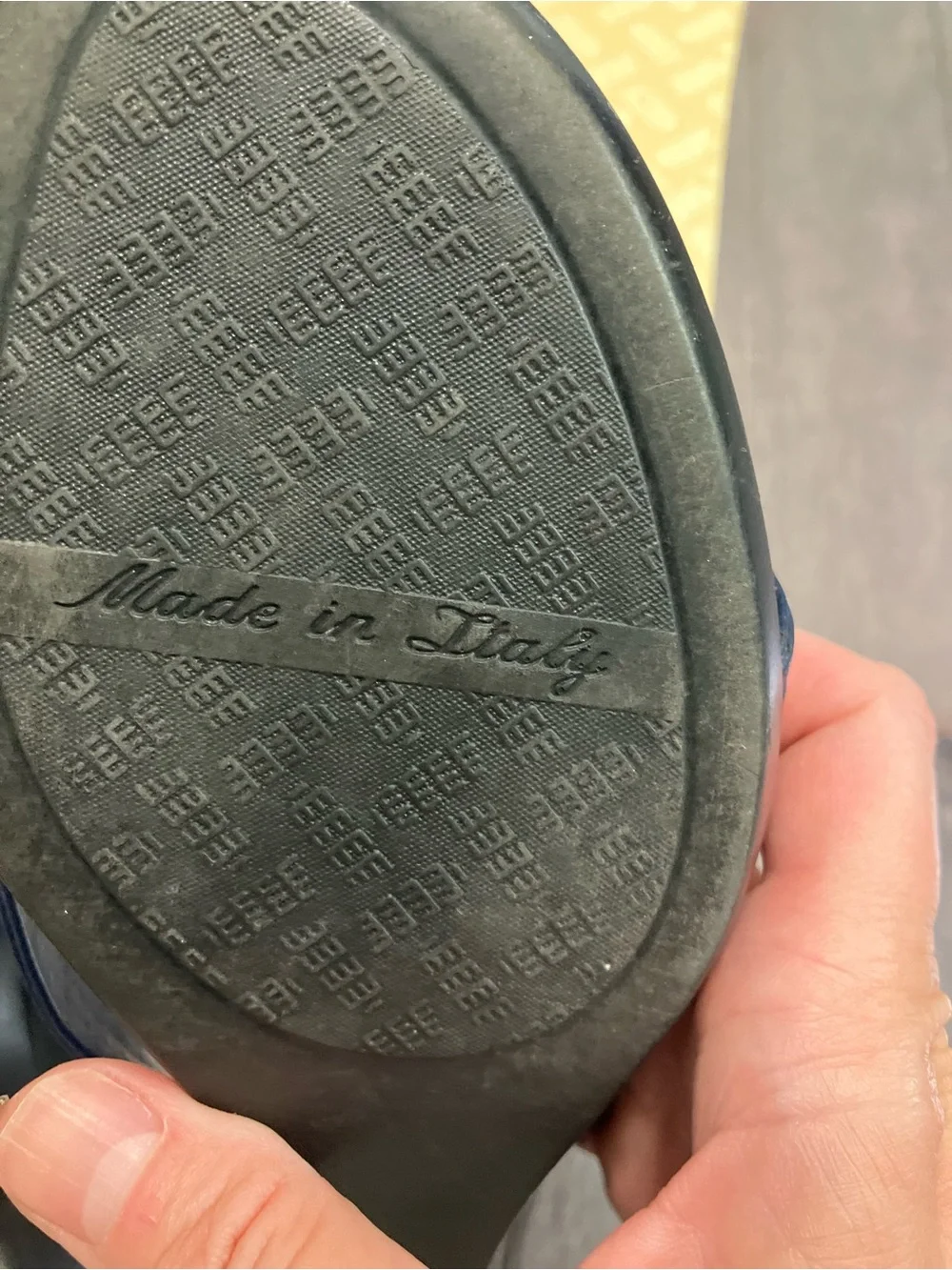 Italian Shoemakers navy leather
